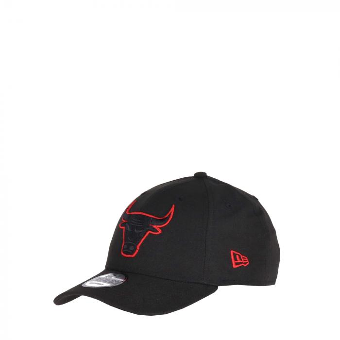 new era cappelli black red
